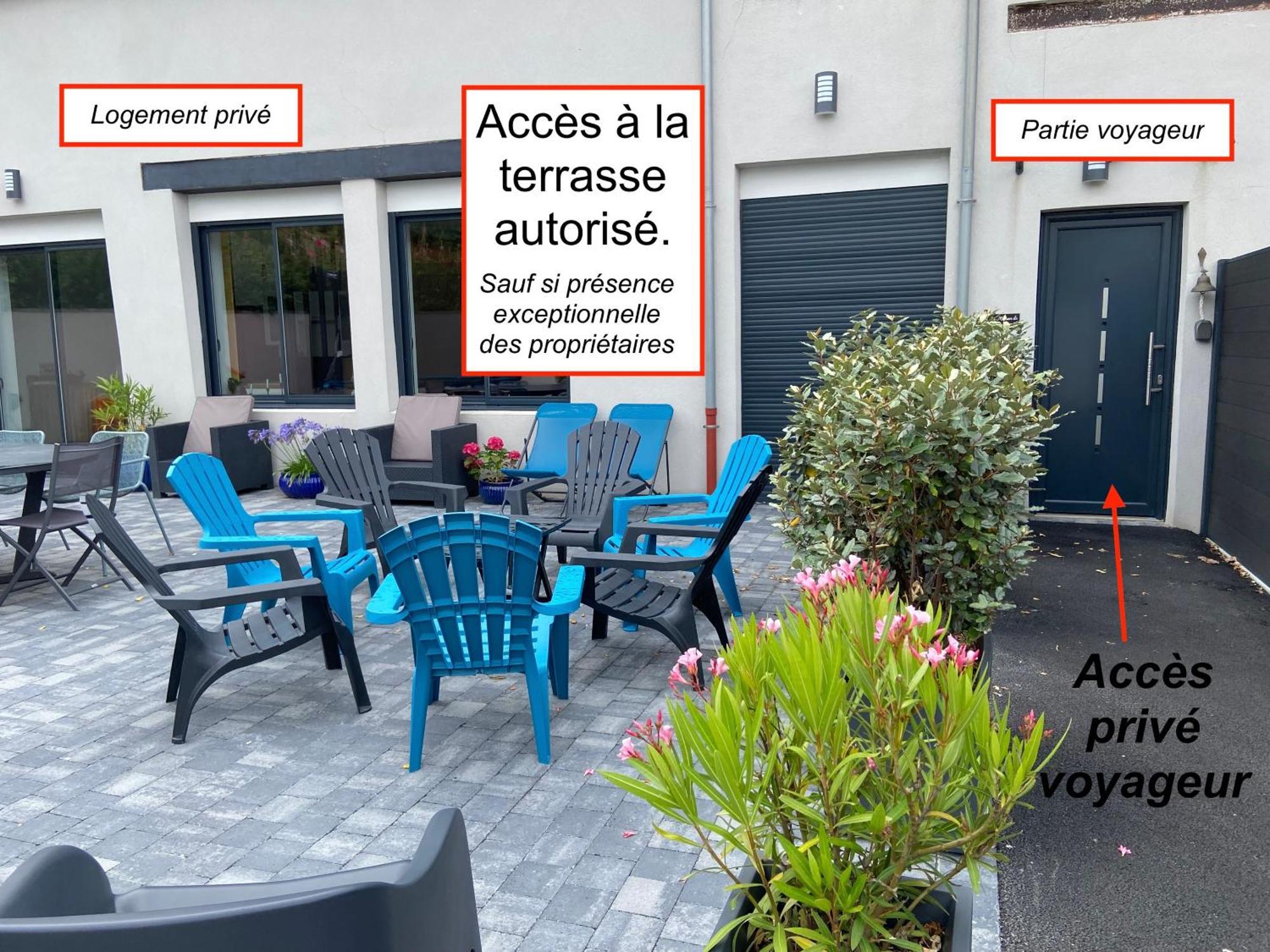 Chambre Tout Confort Avec Commodites Espace Repas Wifi Parking Wimereux Exterior photo